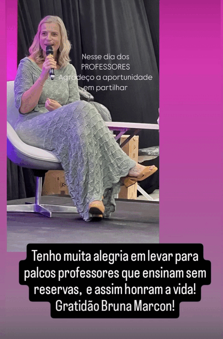 Depoimento de aluna